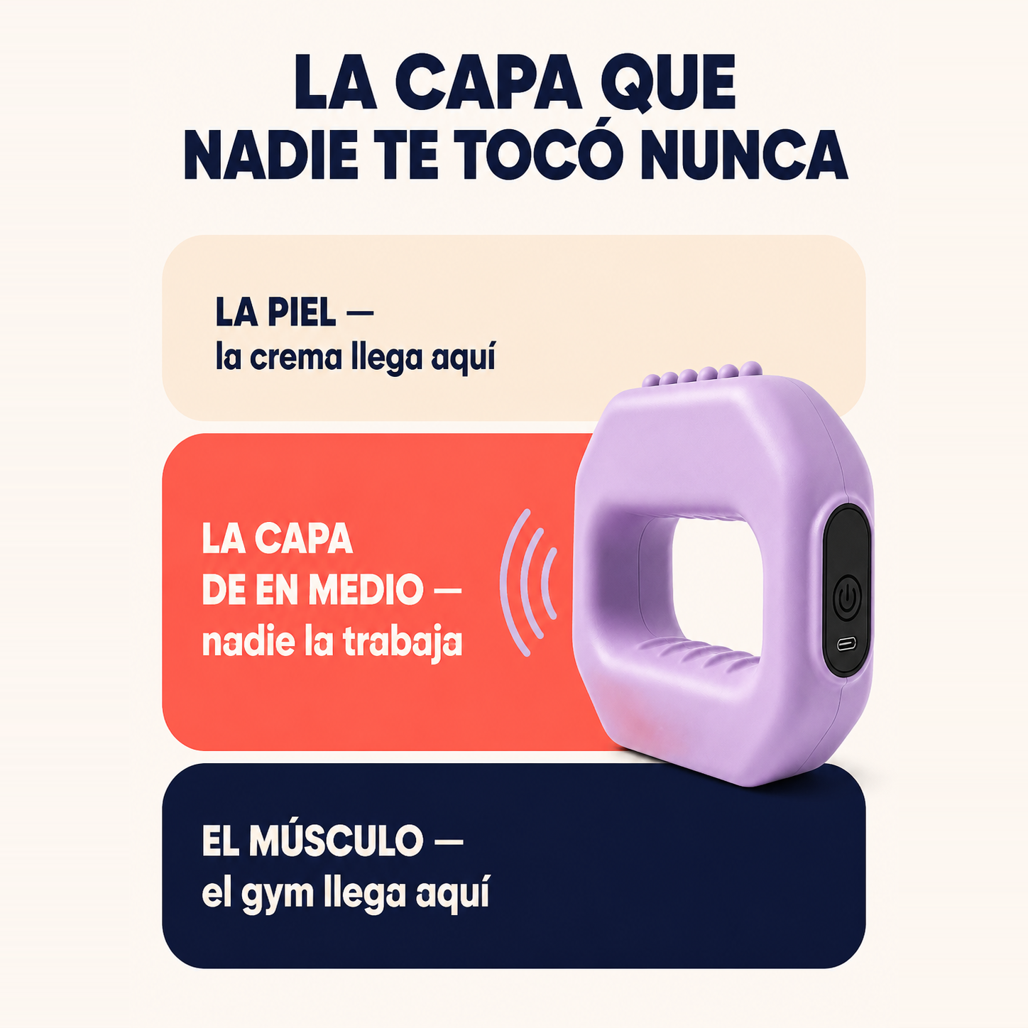 La capa de en medio: la que la crema y el gym no trabajan