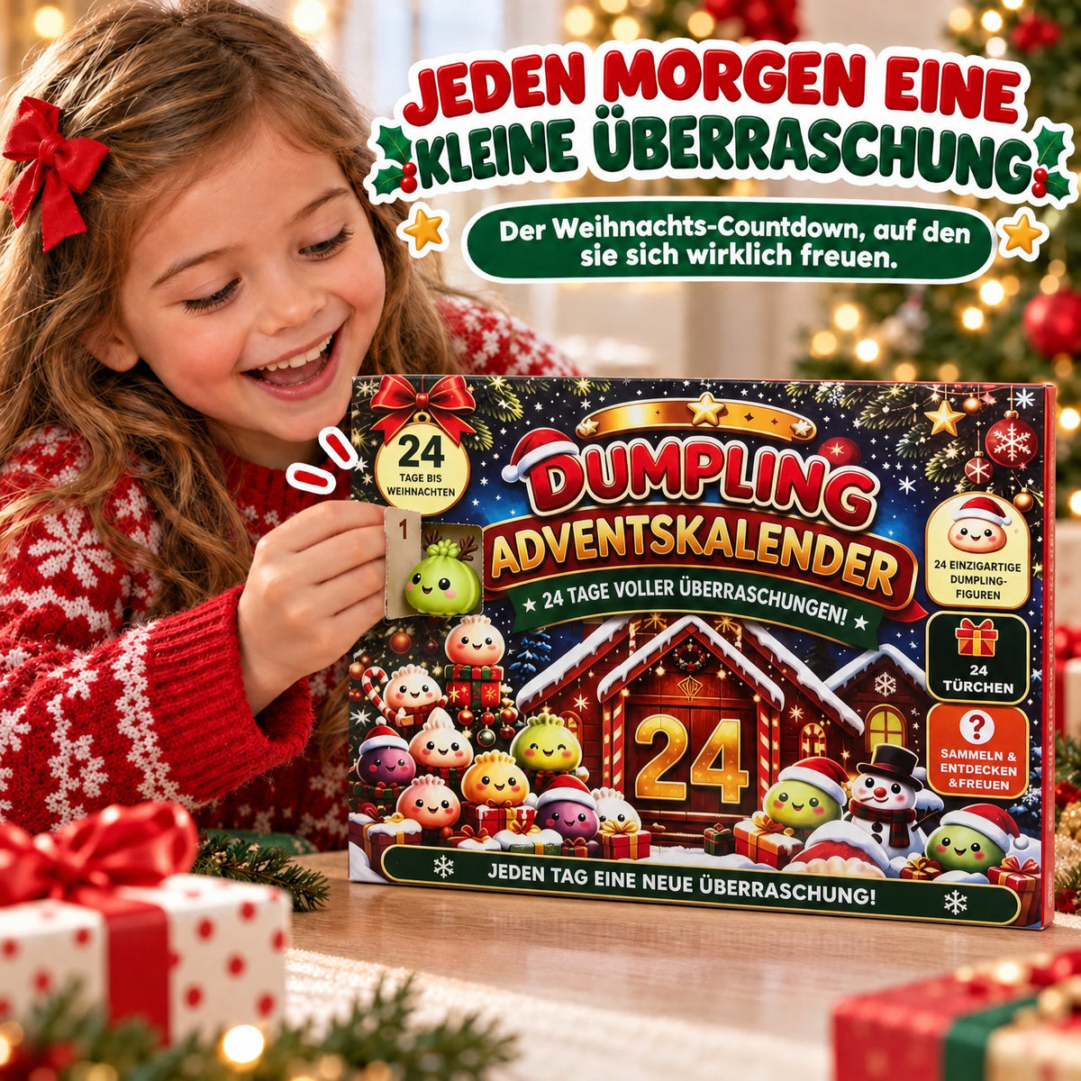 Jeden Morgen eine kleine Überraschung