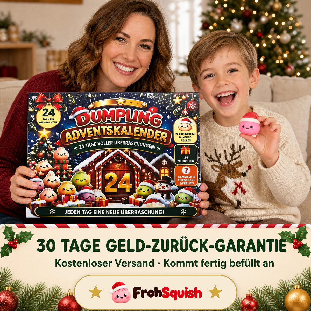 30 Tage Geld-zurück-Garantie